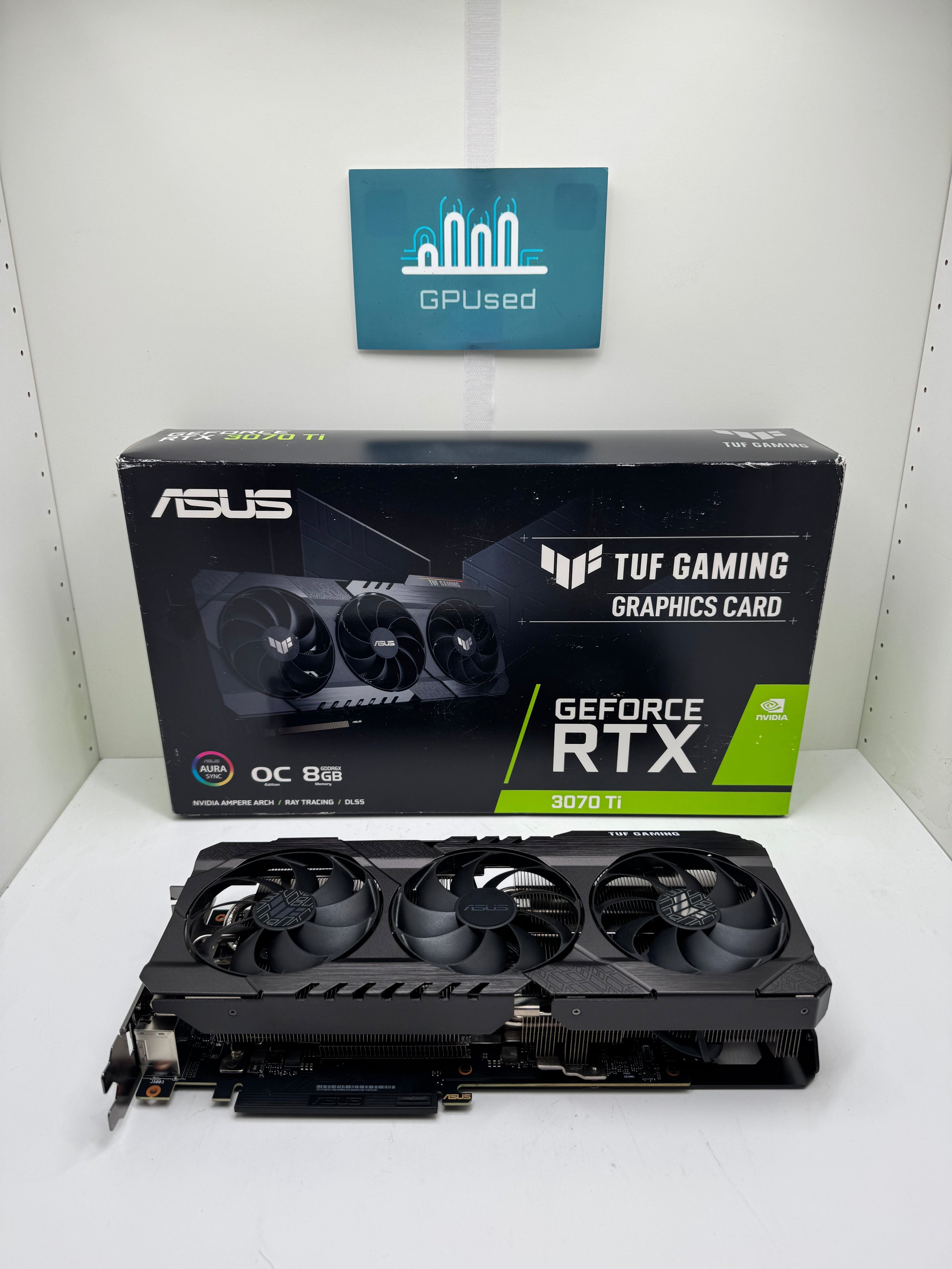 ASUS Nvidia GeForce RTX 3070 Ti Tuf Gaming 8GB GDDR6X - A - 10% Off (Was $269.99)